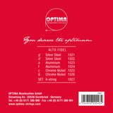 Optima Fidel Saiten Stahl - Set 6-saitig (1027)