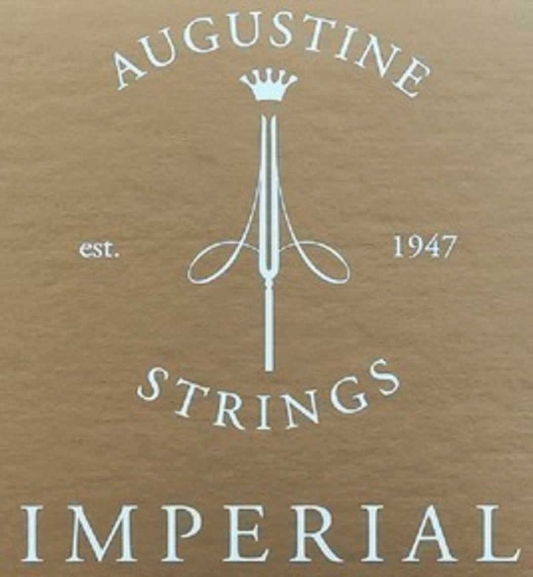 Augustine Saiten für klassische Gitarren Imperial Crystal Nylon medium - Set Imperial Gold (medium/medium)