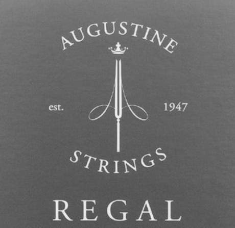 Augustine Saiten für klassische Gitarren Regal Crystal Nylon hoch - Set Regal Black (hoch/niedrig)