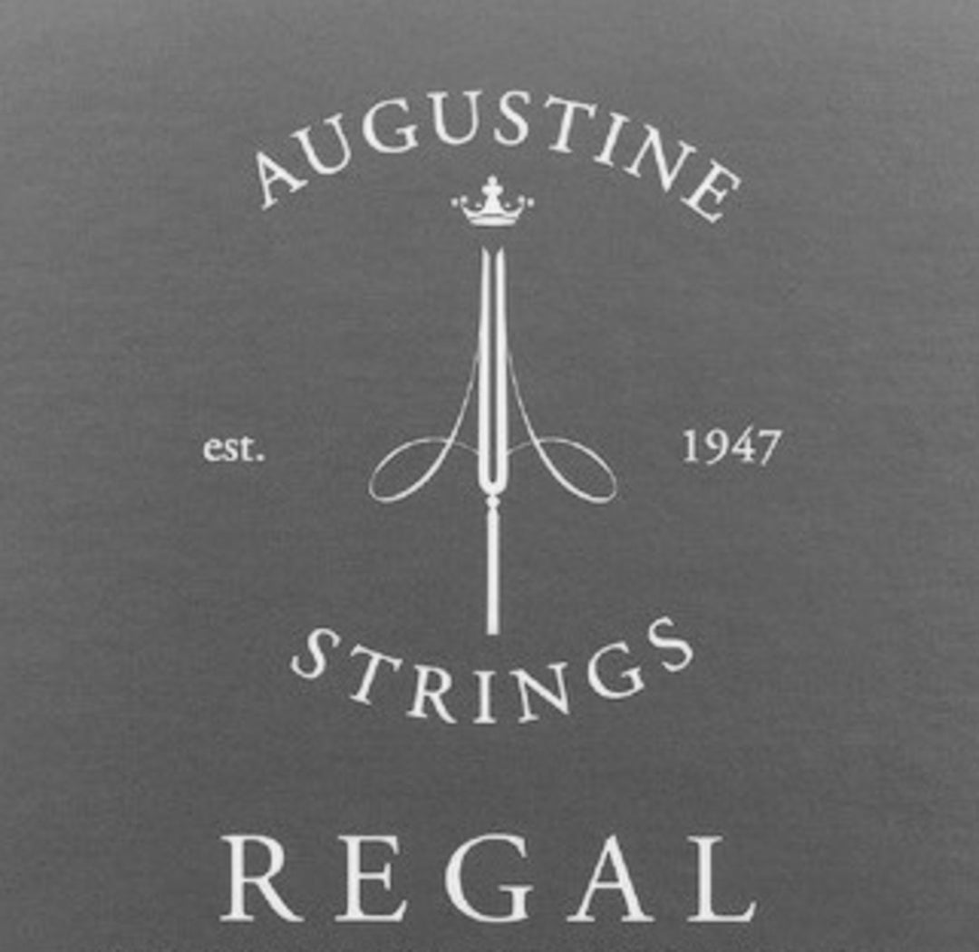 Augustine Saiten für klassische Gitarren Regal Crystal Nylon hoch - Set Regal Gold (hoch/medium)