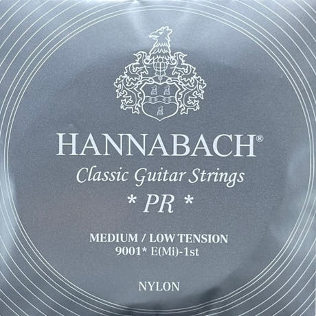 Hannabach 900 E1 Diskantsaite für klassische Gitarre, medium/low tension
