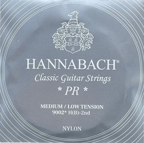 Hannabach 900 H/B2 Diskantsaite, klassische Gitarre, medium/niedrige Spannung