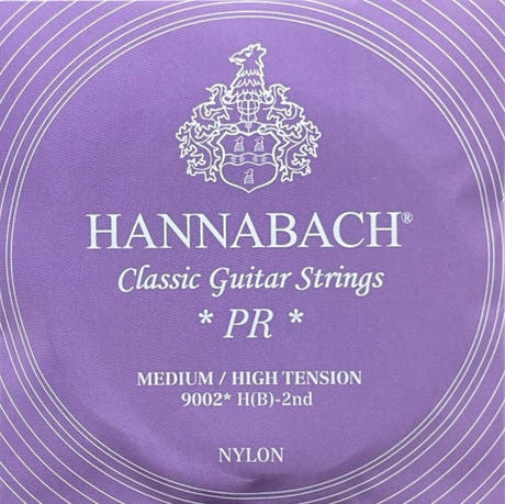 Hannabach 900 H/B2 Diskantsaite, klassische gitarren, medium/hoch tension