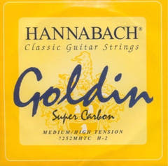 Hannabach 725 H/B2 Diskantsaite, klassische Gitarre, medium/high tension