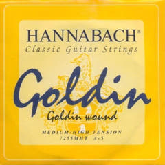 Hannabach 725 A5 bass-Saite für klassische gitarren, medium/High Spannung