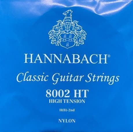 Hannabach 800 H/B2 Diskantsaite für klassische gitarren, high tension