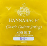 Hannabach 800 E6 Basssaite für klassische Gitarren, super low tension