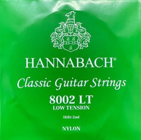 Hannabach 800 H/B2 Diskantsaite für klassische Gitarre, Low-Spannung