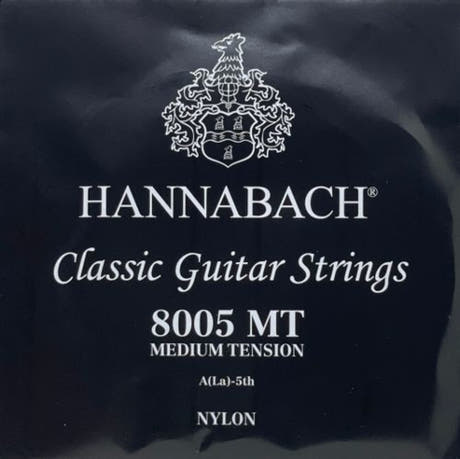 Hannabach 800 A5 Basssaite für klassische Gitarre, medium tension