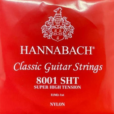 Hannabach 800 E1 Diskantsaite für klassische gitarren, super high tension
