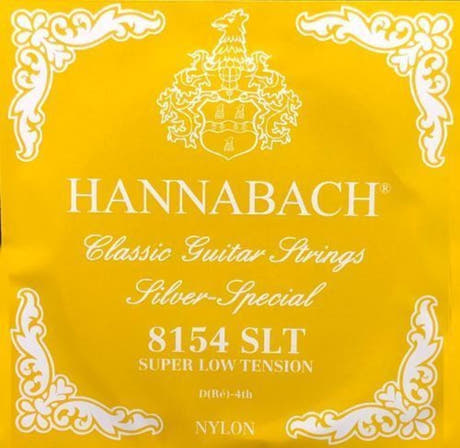 Hannabach 815 D4 Basssaite für klassische gitarren, super Low tension
