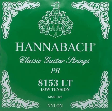 Hannabach 815 G3 Diskantsaite für klassische Gitarre, Low Tension