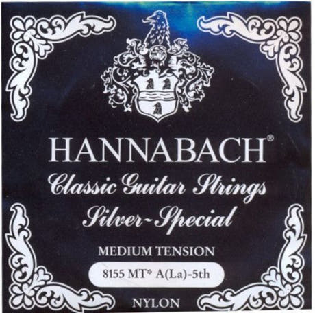 Hannabach 815 A5 Basssaite für klassische Gitarre, medium tension
