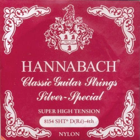Hannabach 815 D4 Basssaite für klassische Gitarre, super high tension