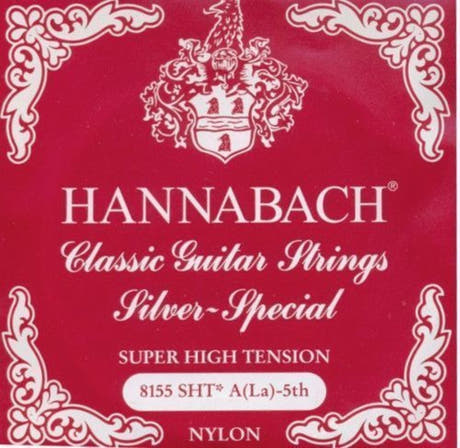 Hannabach 815 A5 Basssaite für klassische Gitarren, super high tension