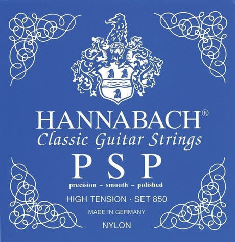 Hannabach Saiten für klassische Gitarre Serie 850 High tension PSP - Set high (850HT)