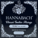 Hannabach Saiten für klassische Gitarren Spezialmodell - Set Mensur 570-590 (830MT)