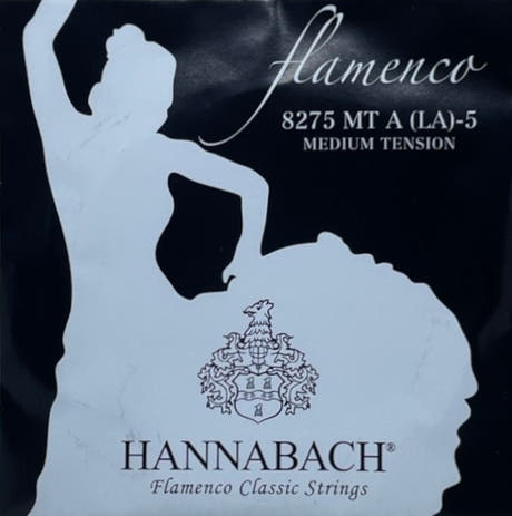 Hannabach 827 A5 Basssaite für Flamencogitarre, medium tension