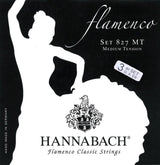 Hannabach Saiten für klassische Gitarren Serie 827 Medium Tension Flamenco - Set von 3 Bass (8277MT)