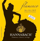 Hannabach Saiten für klassische Gitarren Serie 827 Super Low Tension Flamenco - Set von 3 Bass (8277SLT)
