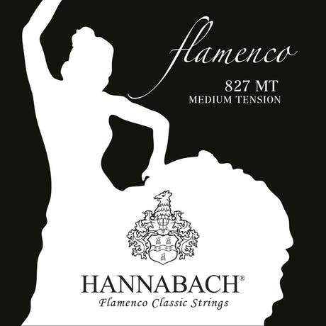 Hannabach 827 H/B2 Diskantsaite für Flamencogitarre, medium tension