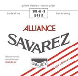 Savarez 543R Alliance HT Classic G3 Diskantsaite, normale Spannung