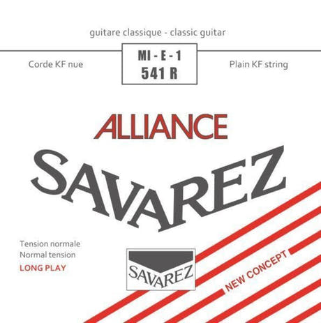 Savarez 541R Alliance HT Classic E1 Diskantsaite, normale Spannung