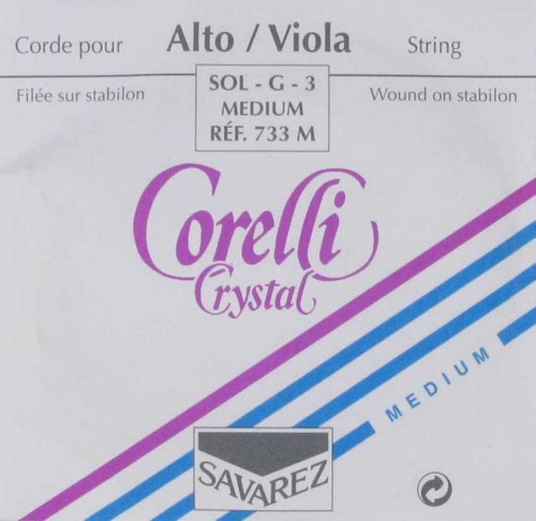 Corelli Saiten für Viola New Crystal - Mittel (733M)