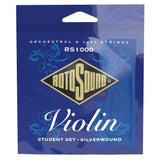 Rotosound RS1000 Student-Saitensatz für geigen, Stahl und Silber