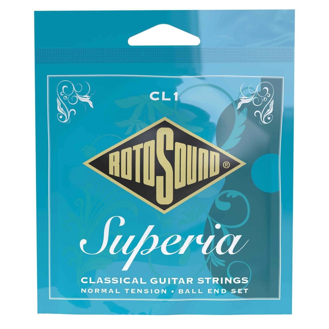 Rotosound Saiten für klassische Gitarre Superia CL1 - Set CL1 normal ball end (CL1)