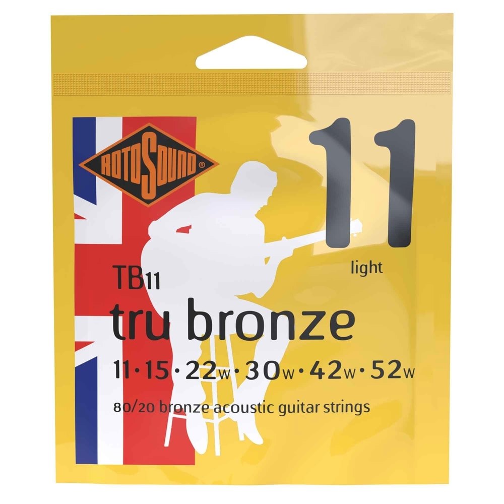 Rotosound Tru Bronze TB11 Westerngitarrensaiten 11-52