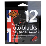 Rotosound Roto Blacks R12-60 E-Gitarrensaiten 12-60
