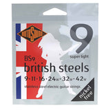 Rotosound British Steels BS9 E-Gitarrensaiten 9-42
