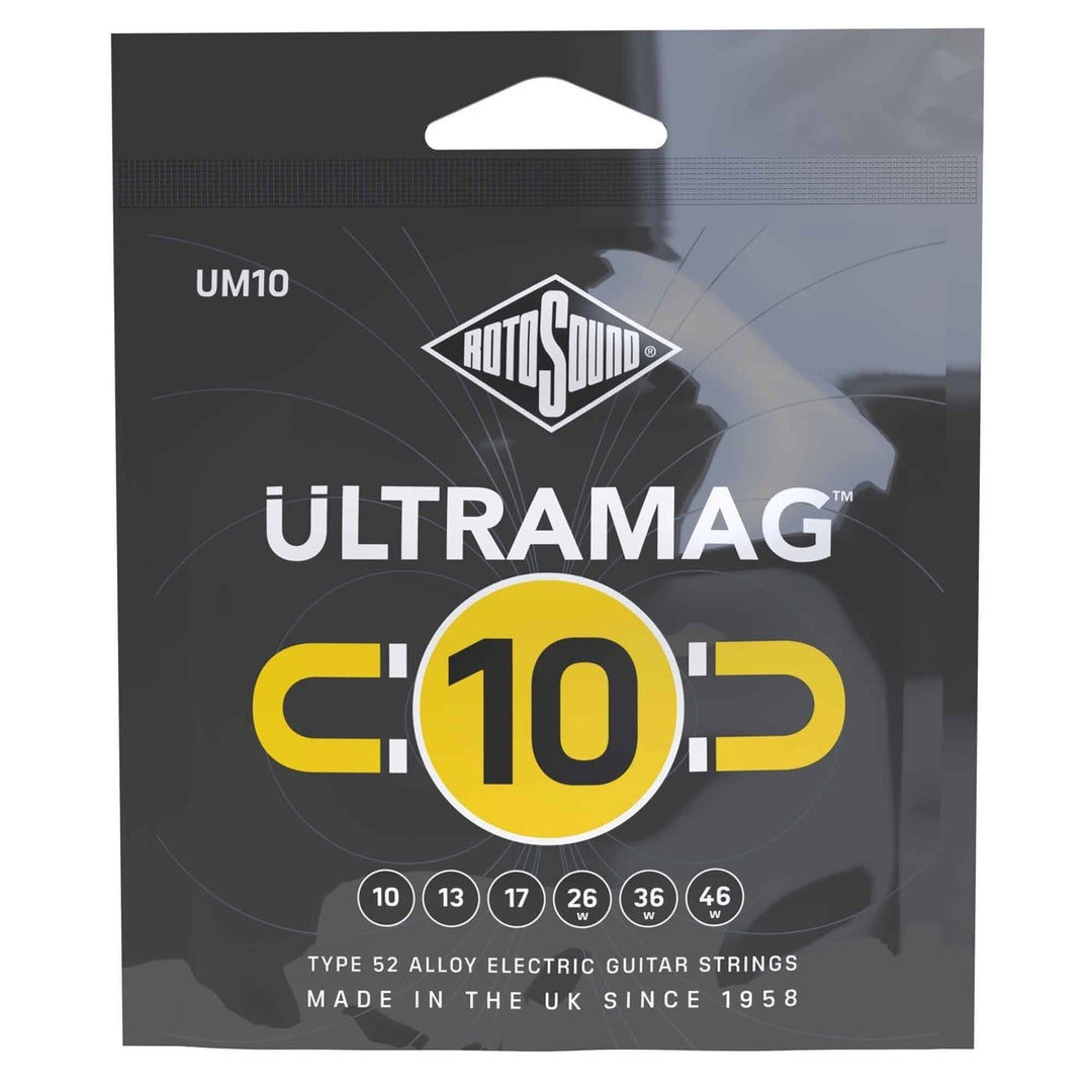 Rotosound Saiten für E-Gitarre Ultramag - Set Regular 10-46 (UM10)