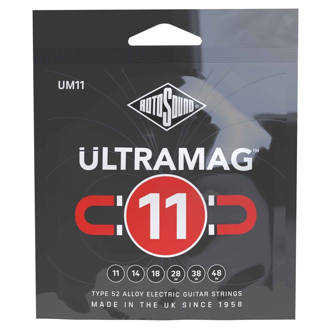 Rotosound Saiten für E-Gitarre Ultramag - Set Medium 11-48 (UM11)