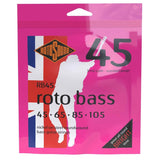 Rotosound E-Bass Saiten Roto Bass - Satz 4-saitig Nickel Standard 45-105 (RB45)