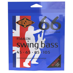 Rotosound E-Bass Saiten Swing Bass 66 - Set 4-saitig Nickel Standard 45-105 (RS66LDN)