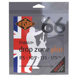 Rotosound E-Bass Saiten Swing Bass 66 - Set 4-saitig DROP ZONE PLUS Custom 85-175 (RS66LH+)