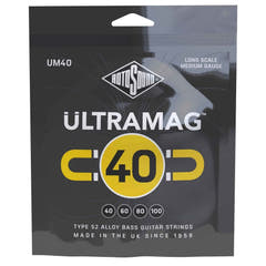 Rotosound E-Bass Saiten Ultramag - Set 4-string Medium 40-100 (UM40)