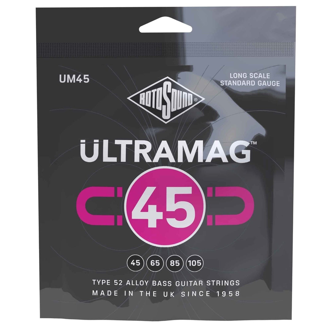 Rotosound E-Bass Saiten Ultramag - Set 4-string Standard 45-105 (UM45)