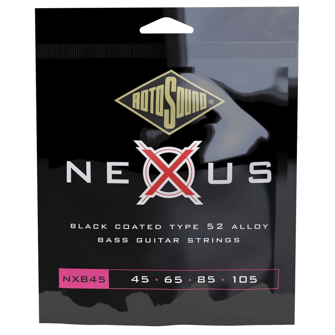 Rotosound E-Bass Saiten Nexus Coated - Set 4-str. Custom 45 65 85 105 (NXB45)