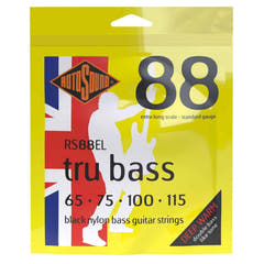 Rotosound E-Bass Saiten Tru Bass 88 - Set 4-saitig Extra Lang // Extra lange Mensur (33.5"/850mm bis 36"/915mm) (RS88EL)