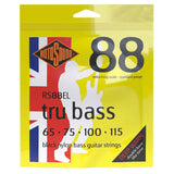 Rotosound E-Bass Saiten Tru Bass 88 - Set 4-saitig Extra Lang // Extra lange Mensur (33.5"/850mm bis 36"/915mm) (RS88EL)