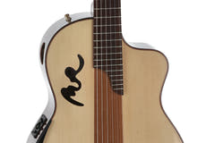 Manuel Rodriguez Elektro-akustische Café Cortado Cutaway - Santos Palisander (glänzend)