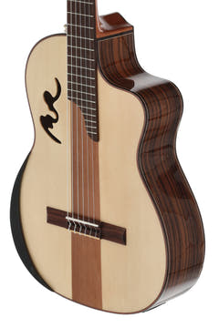 Manuel Rodriguez Elektro-akustische Café Cortado Cutaway - Santos Palisander (glänzend)