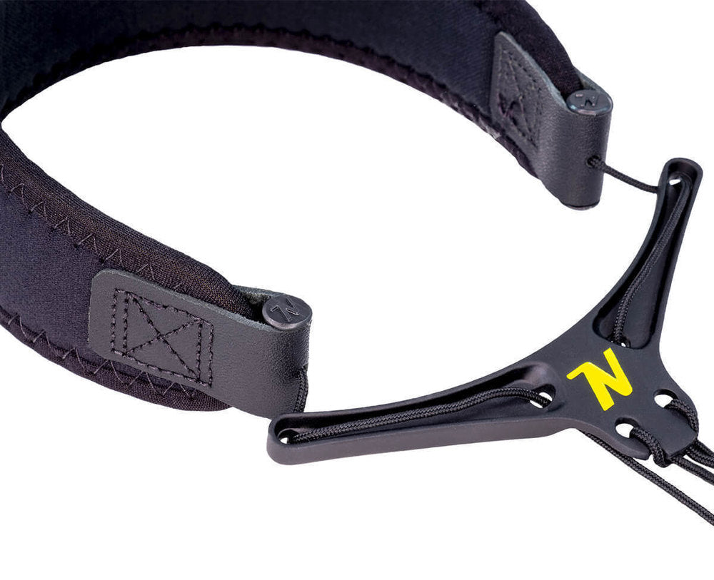 Neotech Bravo Strap Saxophonriemen mit Metallrahmen, matt schwarz