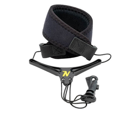 Neotech Bravo Strap Saxophonriemen mit Metallrahmen, matt schwarz