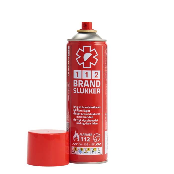 112 Feuerlöscher 400 ml inkl. Neoprentasche