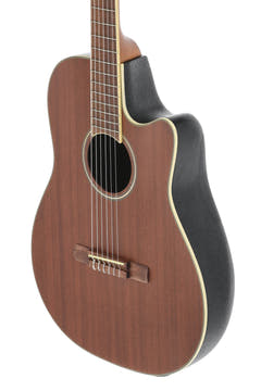 Applause E-Akustik klassische Gitarren AB24CII Mid Cutaway Nylon - Natur Satin (AB24CM-4S)