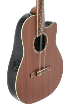 Applause E-Akustik klassische Gitarren AB24CII Mid Cutaway Nylon - Natur Satin (AB24CM-4S)